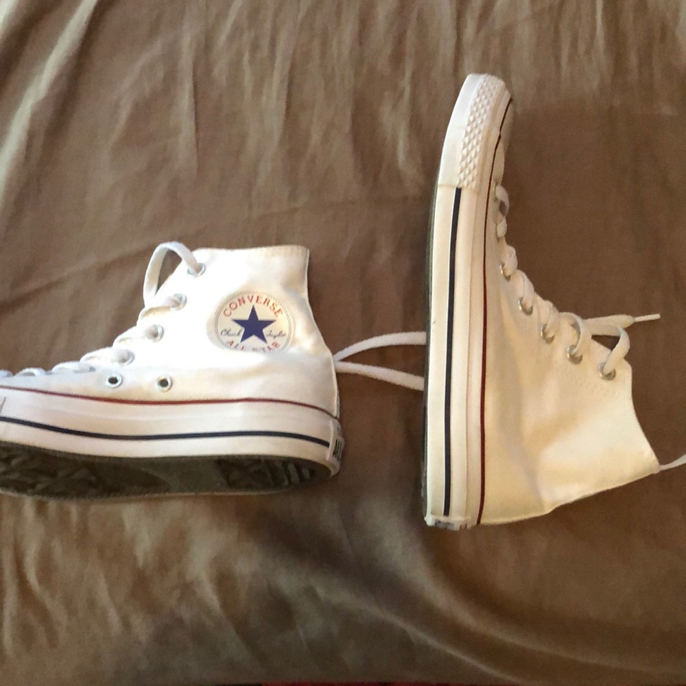 White High Top Converse
